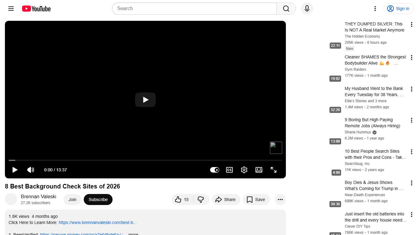 8 Best Background Check Sites of 2026 - YouTube